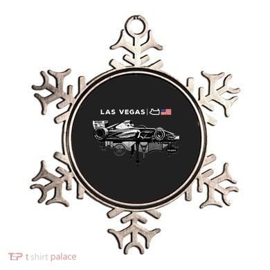 Formula Racing Open Wheel Car Las Vegas Circuit Usa Flag Gift Ornament