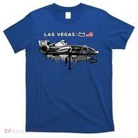 Formula Racing Open Wheel Car Las Vegas Circuit Usa Flag Gift T-Shirt thumb 0