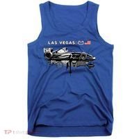 Formula Racing Open Wheel Car Las Vegas Circuit Usa Flag Gift Tank Top thumb 0