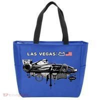 Formula Racing Open Wheel Car Las Vegas Circuit Usa Flag Gift Tote Bag thumb 0