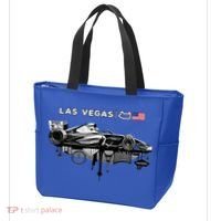 Formula Racing Open Wheel Car Las Vegas Circuit Usa Flag Gift Tote Bag thumb 3