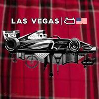 Formula Racing Open Wheel Car Las Vegas Circuit Usa Flag Gift Men's Flannel Plaid Pajama Pants thumb 2
