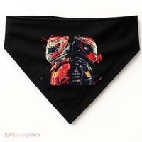 Formula Racing Open Wheel Race Car Drivers USA-Made Doggie Bandana thumb 0