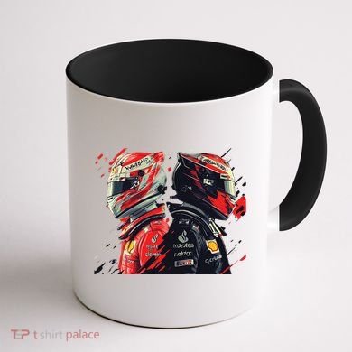 Formula Racing Open Wheel Race Car Drivers Coffee Mug back