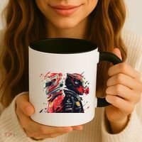 Formula Racing Open Wheel Race Car Drivers Coffee Mug thumb 3