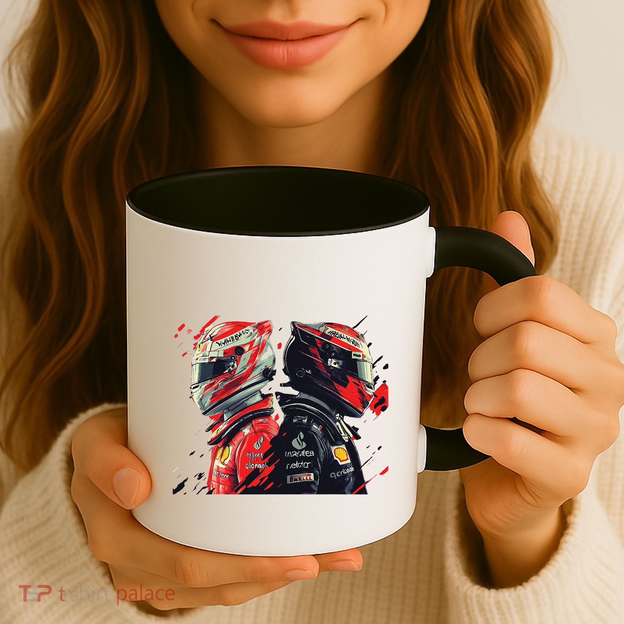 Formula Racing Open Wheel Race Car Drivers Coffee Mug
