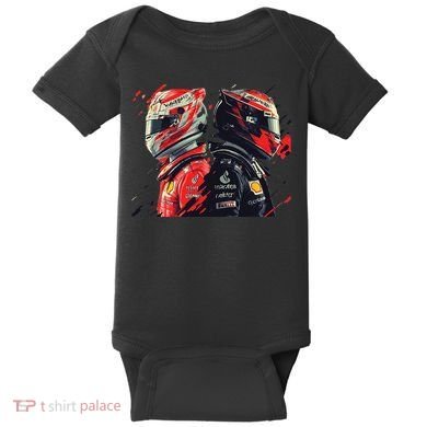 Formula Racing Open Wheel Race Car Drivers Baby Bodysuit