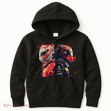 Formula Racing Open Wheel Race Car Drivers Kids Hoodie