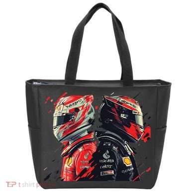 Formula Racing Open Wheel Race Car Drivers Tote Bag