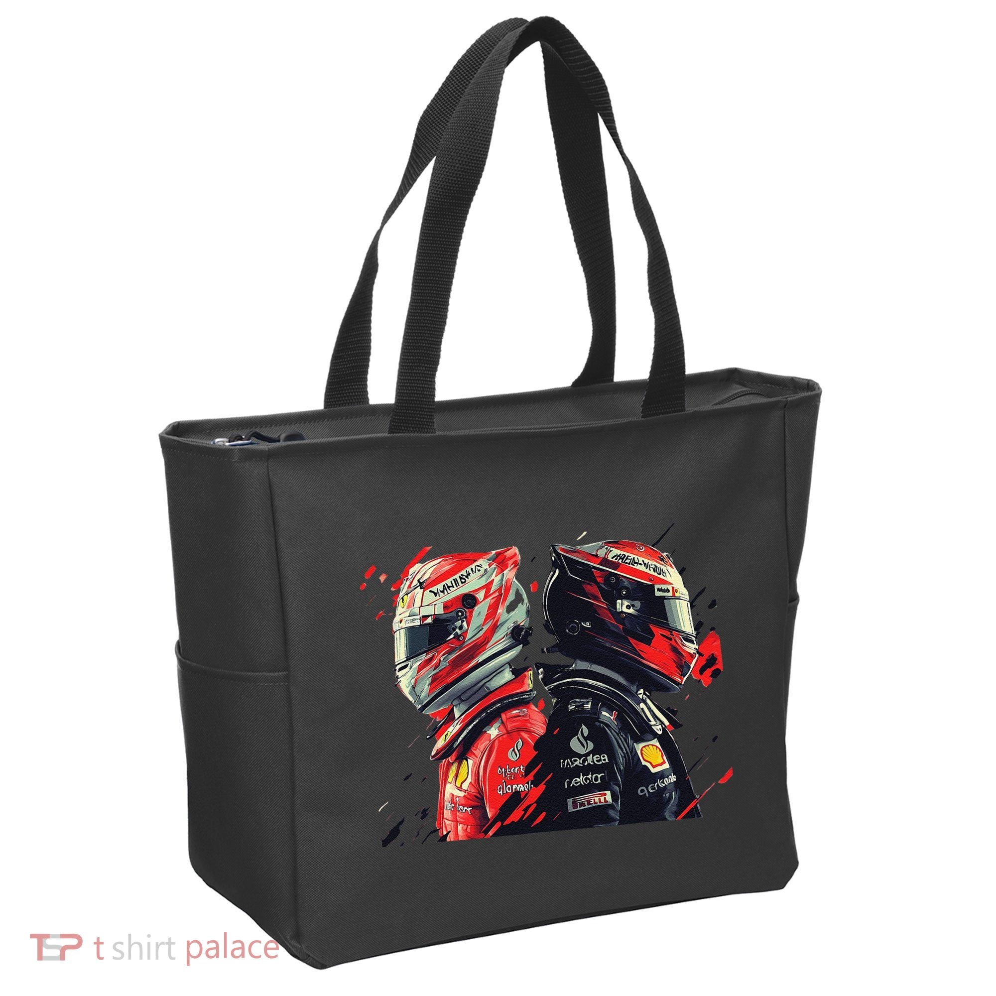 Formula Racing Open Wheel Race Car Drivers Tote Bag