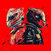 Formula Racing Open Wheel Race Car Drivers Santa Hat thumb 1