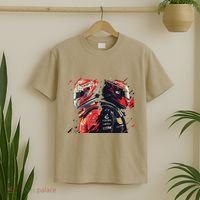 Formula Racing Open Wheel Race Car Drivers T-Shirt thumb 2