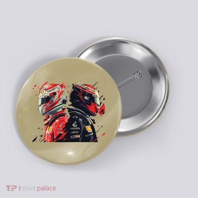 Formula Racing Open Wheel Race Car Drivers Button