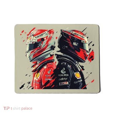 Formula Racing Open Wheel Race Car Drivers Mousepad