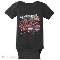 Funny Rhythm Of Celebration Edinburgh Fringe Festival Baby Bodysuit thumb 0