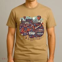 Funny Rhythm Of Celebration Edinburgh Fringe Festival T-Shirt thumb 3