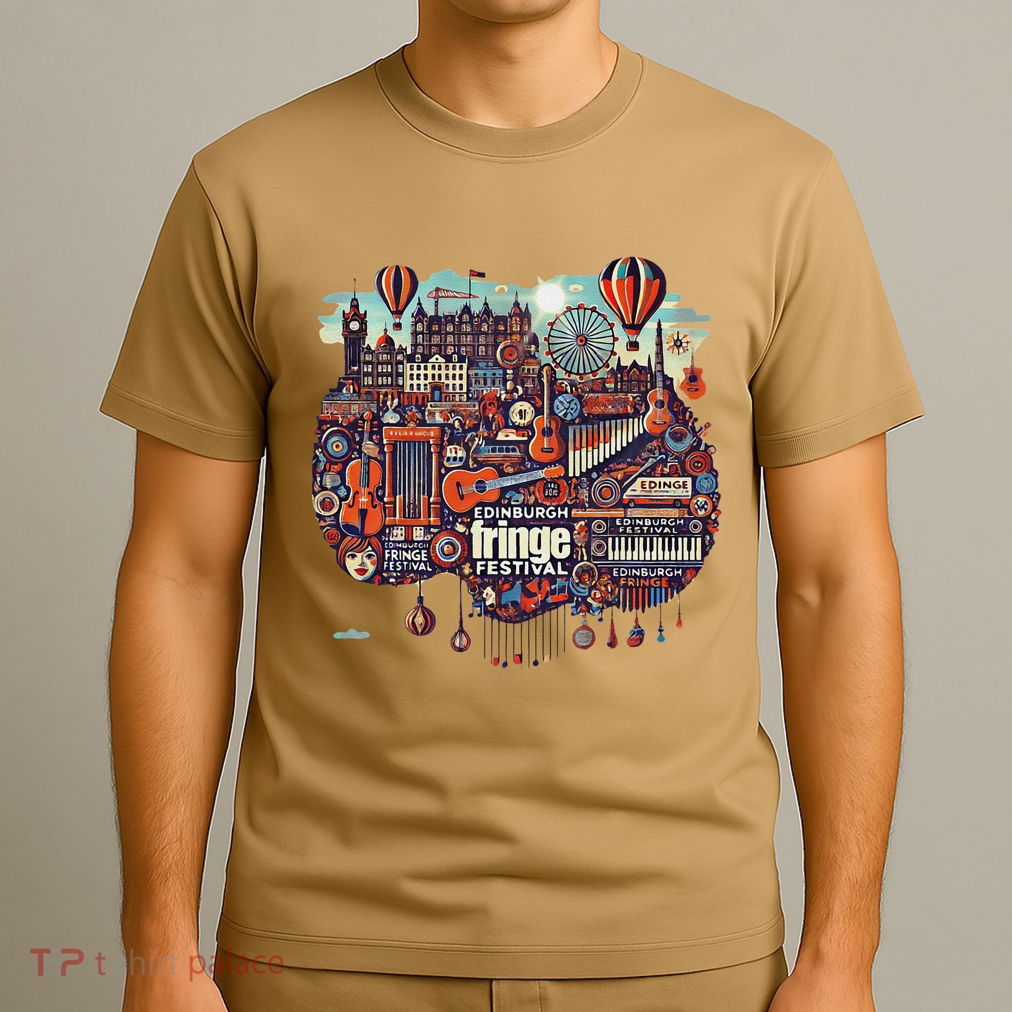 Funny Rhythm Of Celebration Edinburgh Fringe Festival T-Shirt