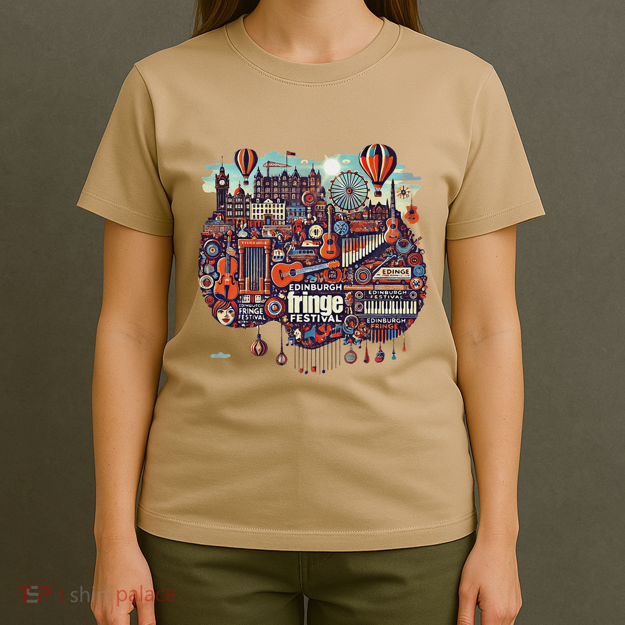 Funny Rhythm Of Celebration Edinburgh Fringe Festival T-Shirt