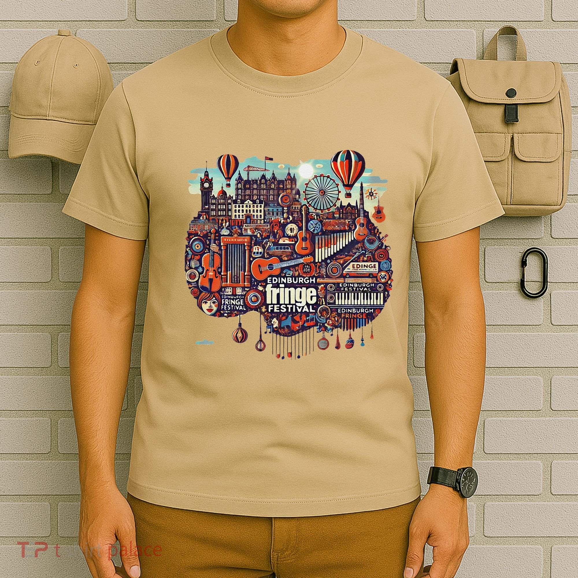 Funny Rhythm Of Celebration Edinburgh Fringe Festival T-Shirt