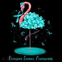 Flamingo Ribbon Ovarian Cancer Awareness Coffee Mug thumb 5