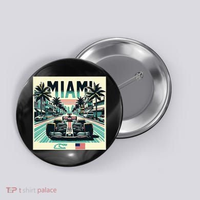 Formula Racing Open Wheel Car Button