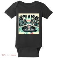 Formula Racing Open Wheel Car Baby Bodysuit thumb 0