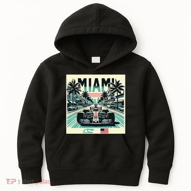 Formula Racing Open Wheel Car Kids Hoodie