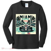 Formula Racing Open Wheel Car Kids Long Sleeve Shirt thumb 0