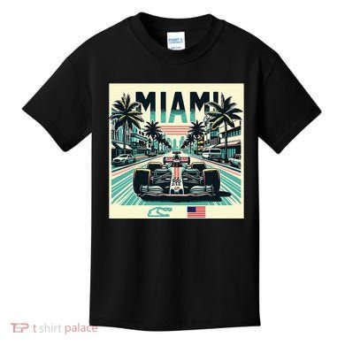 Formula Racing Open Wheel Car Kids T-Shirt
