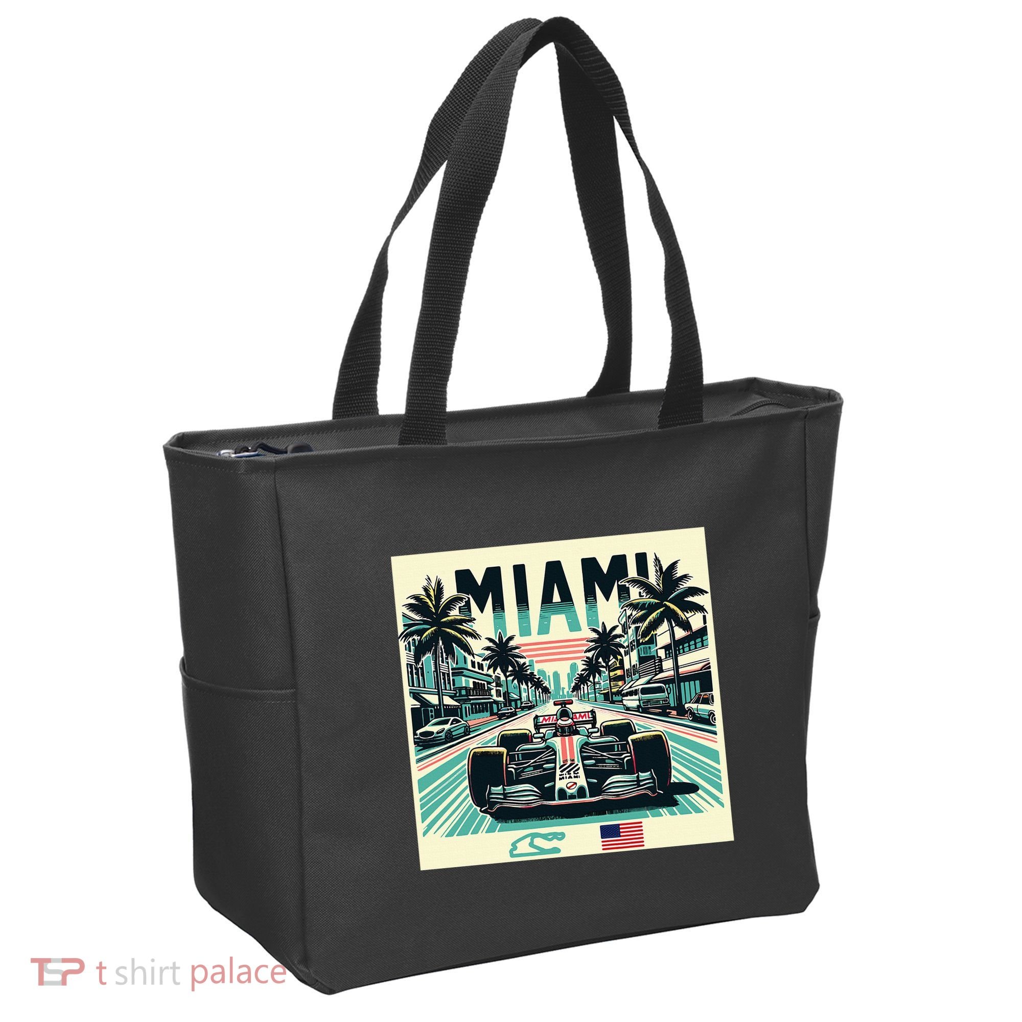 Formula Racing Open Wheel Car Tote Bag