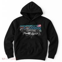 Formula Racing Open Wheel Car Las Vegas Circuit Usa Flag Hoodie thumb 0