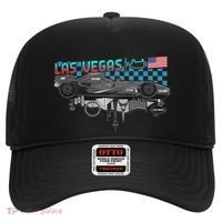 Formula Racing Open Wheel Car Las Vegas Circuit Usa Flag Hat thumb 0