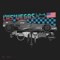 Formula Racing Open Wheel Car Las Vegas Circuit Usa Flag Hat thumb 2