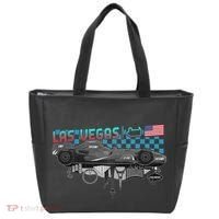 Formula Racing Open Wheel Car Las Vegas Circuit Usa Flag Tote Bag thumb 0