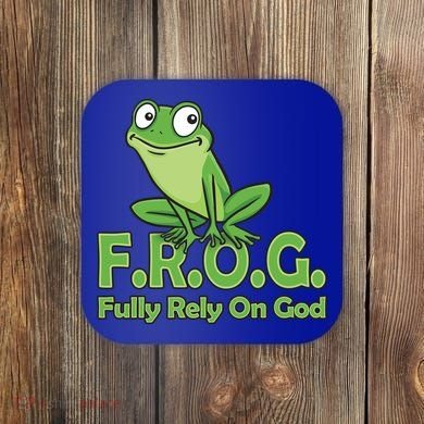 Frog Fully Rely On God Coaster