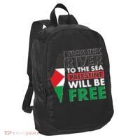 From The River To The Sea Palestine Will Be Free Port Authority Crush Ripstop Backpack thumb 1