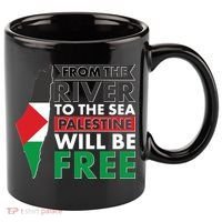 From The River To The Sea Palestine Will Be Free 11oz C Handle Ceramic Mug thumb 0