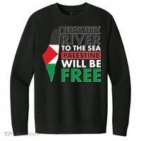From The River To The Sea Palestine Will Be Free V.I.T. Fleece Crew Sweatshirt thumb 0