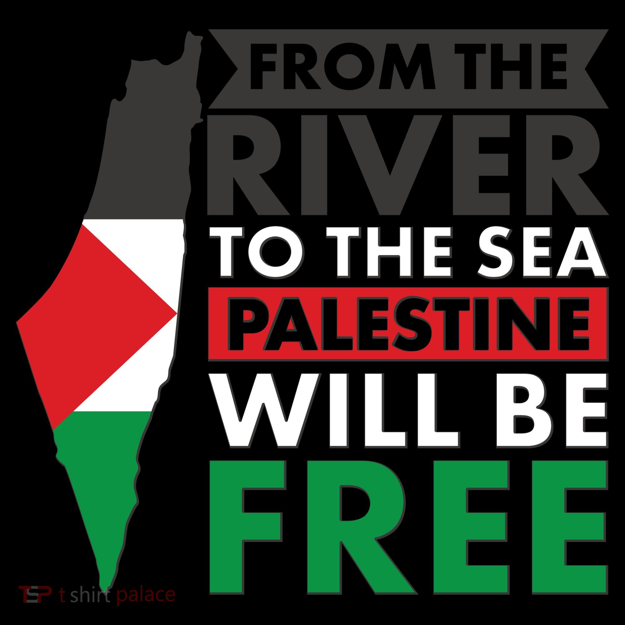 From The River To The Sea Palestine Will Be Free 16oz Travel Tumbler