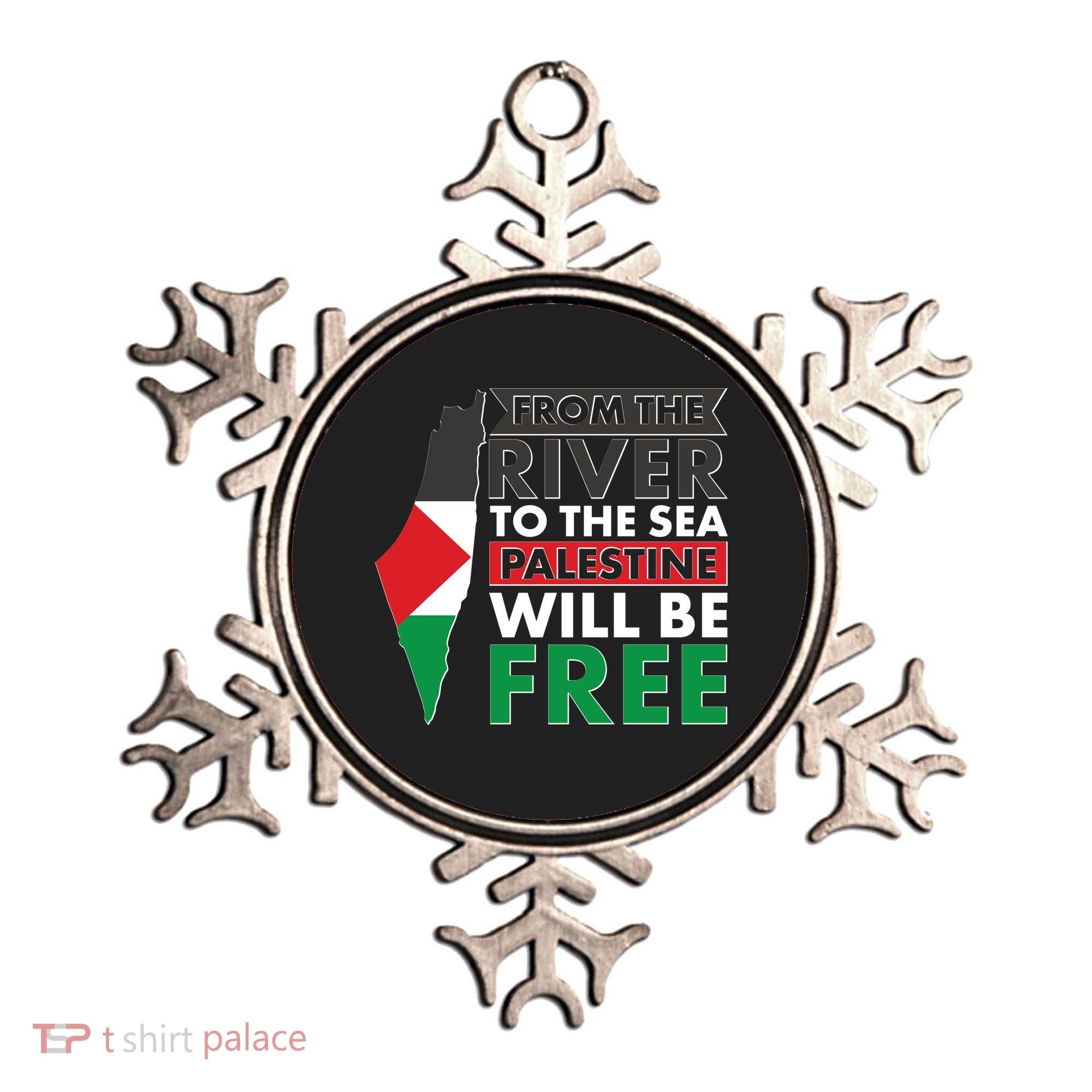 From The River To The Sea Palestine Will Be Free Ornament