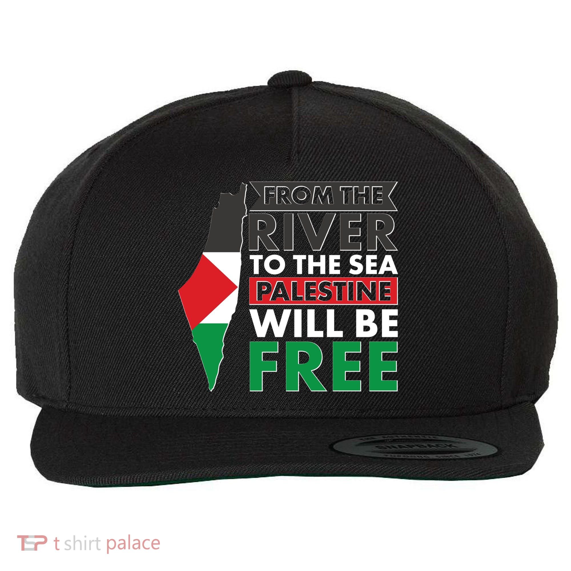 From The River To The Sea Palestine Will Be Free Wool Snapback Cap