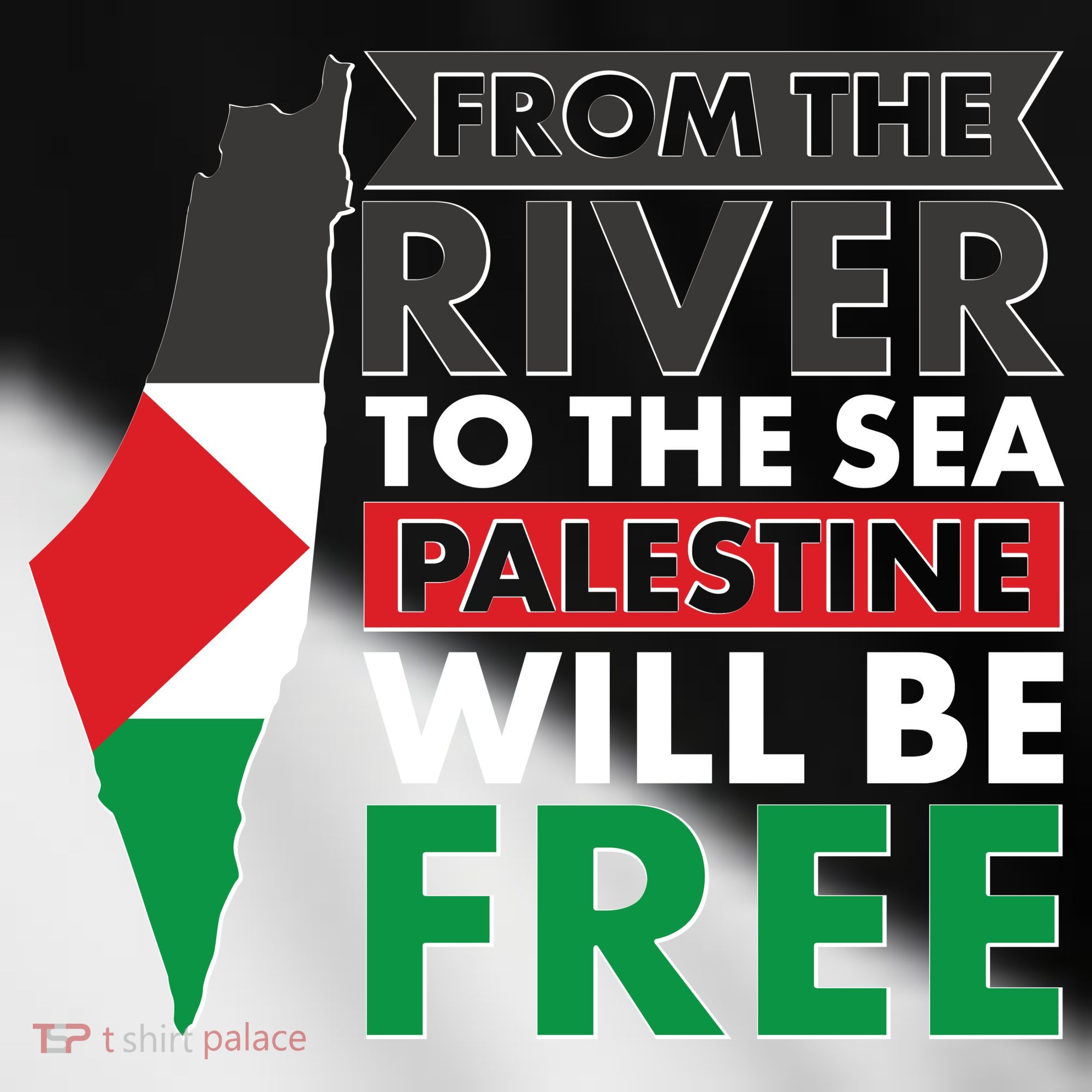 From The River To The Sea Palestine Will Be Free Toddler Fine Jersey T-Shirt