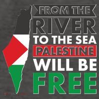 From The River To The Sea Palestine Will Be Free Vector Backpack thumb 2