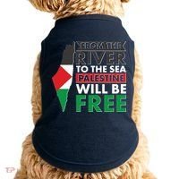 From The River To The Sea Palestine Will Be Free Doggie Tank thumb 0