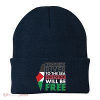 From The River To The Sea Palestine Will Be Free Beanie thumb 0