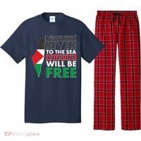 From The River To The Sea Palestine Will Be Free Pajama Set thumb 0