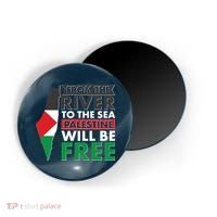 From The River To The Sea Palestine Will Be Free Magnet thumb 0