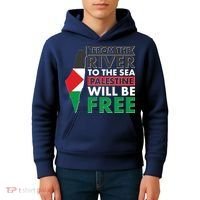 From The River To The Sea Palestine Will Be Free Kids Hoodie thumb 4