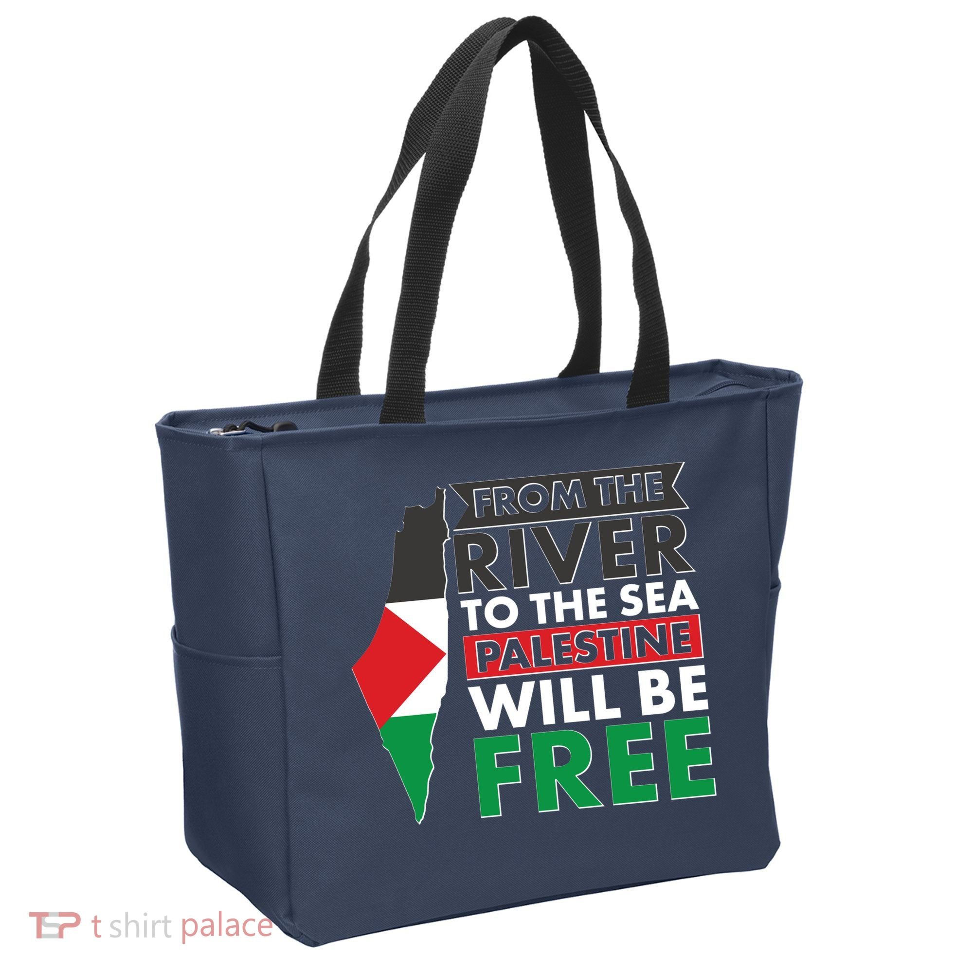 From The River To The Sea Palestine Will Be Free Tote Bag