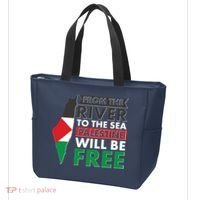 From The River To The Sea Palestine Will Be Free Tote Bag thumb 3